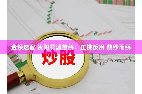 金领速配 贵阳花溪苗绣：正挑反用 数纱而绣